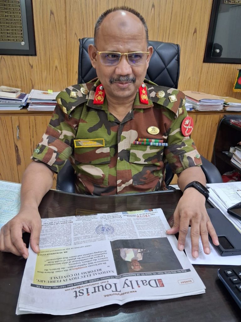 সাক্ষাৎকারঃ ব্রিগেডিয়ার জেনারেল মোহাম্মদ তসলিম উদ্দিন:  “চট্টগ্রাম মেডিকেল কলেজ হাসপাতাল হবে জনগণের বিশ্বাসের ঠিকানা”