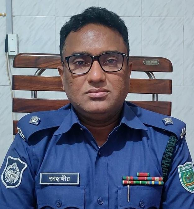 আশাশুনি থানায় নতুন ওসি মোঃ জাহাঙ্গীর আরিফের যোগদান