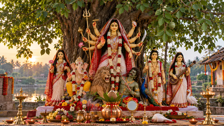 দেবীর বোধন আজ, কাল থেকে শুরু শারদীয় দুর্গোৎসবের মূল আনুষ্ঠানিকতা